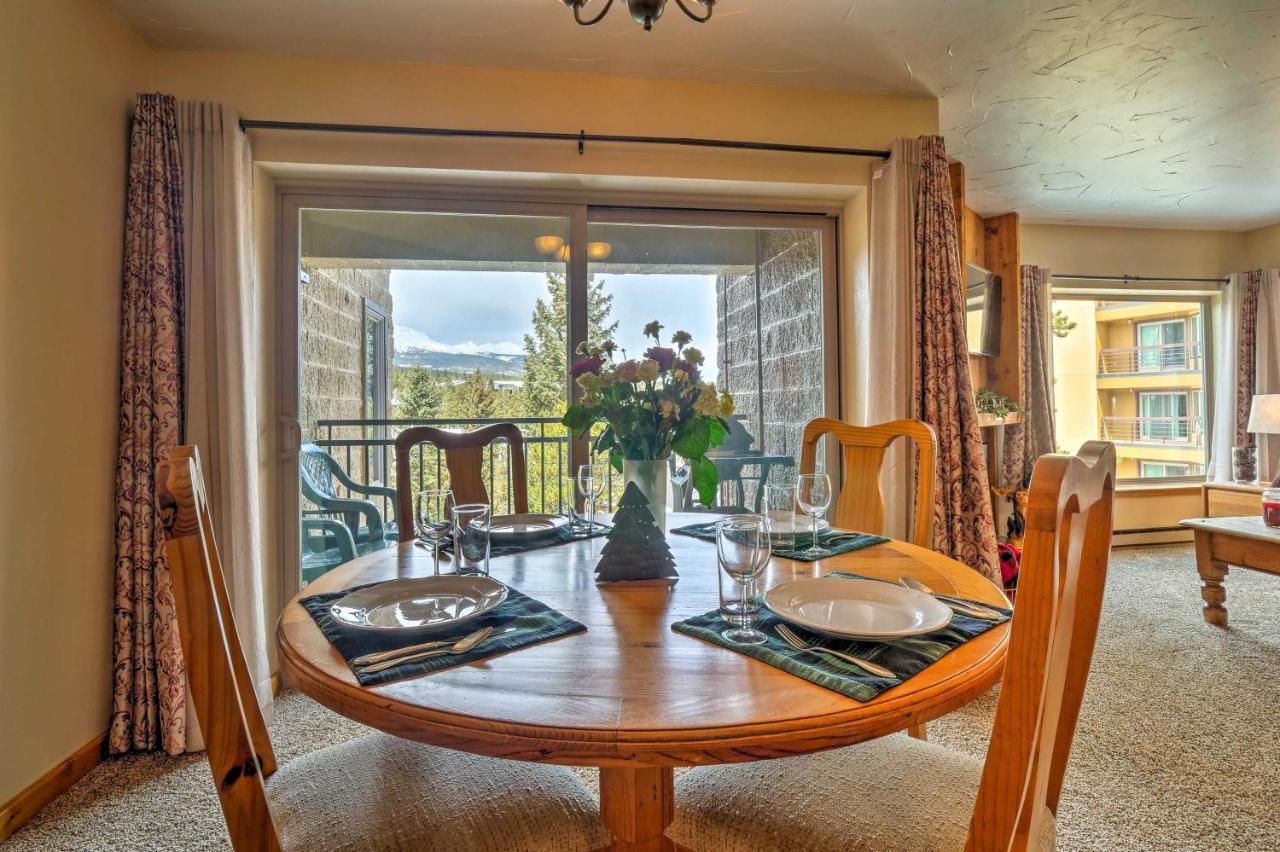 Cozy Ski-Inandski-Out Breckenridge Condo Mtn Views! Exterior photo