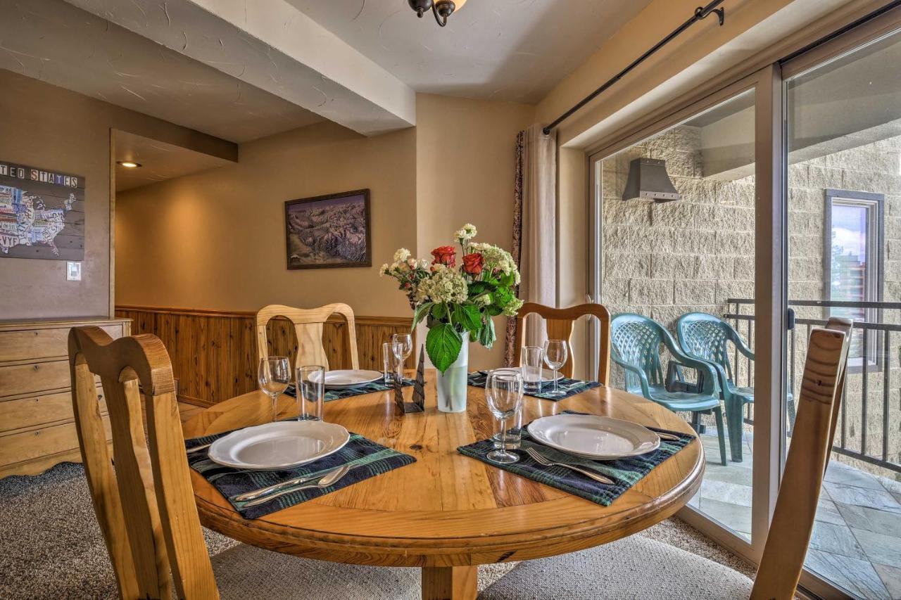 Cozy Ski-Inandski-Out Breckenridge Condo Mtn Views! Exterior photo
